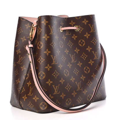 Louis Vuitton Monogram Neonoe MM Rose Poudre 3 of 13
