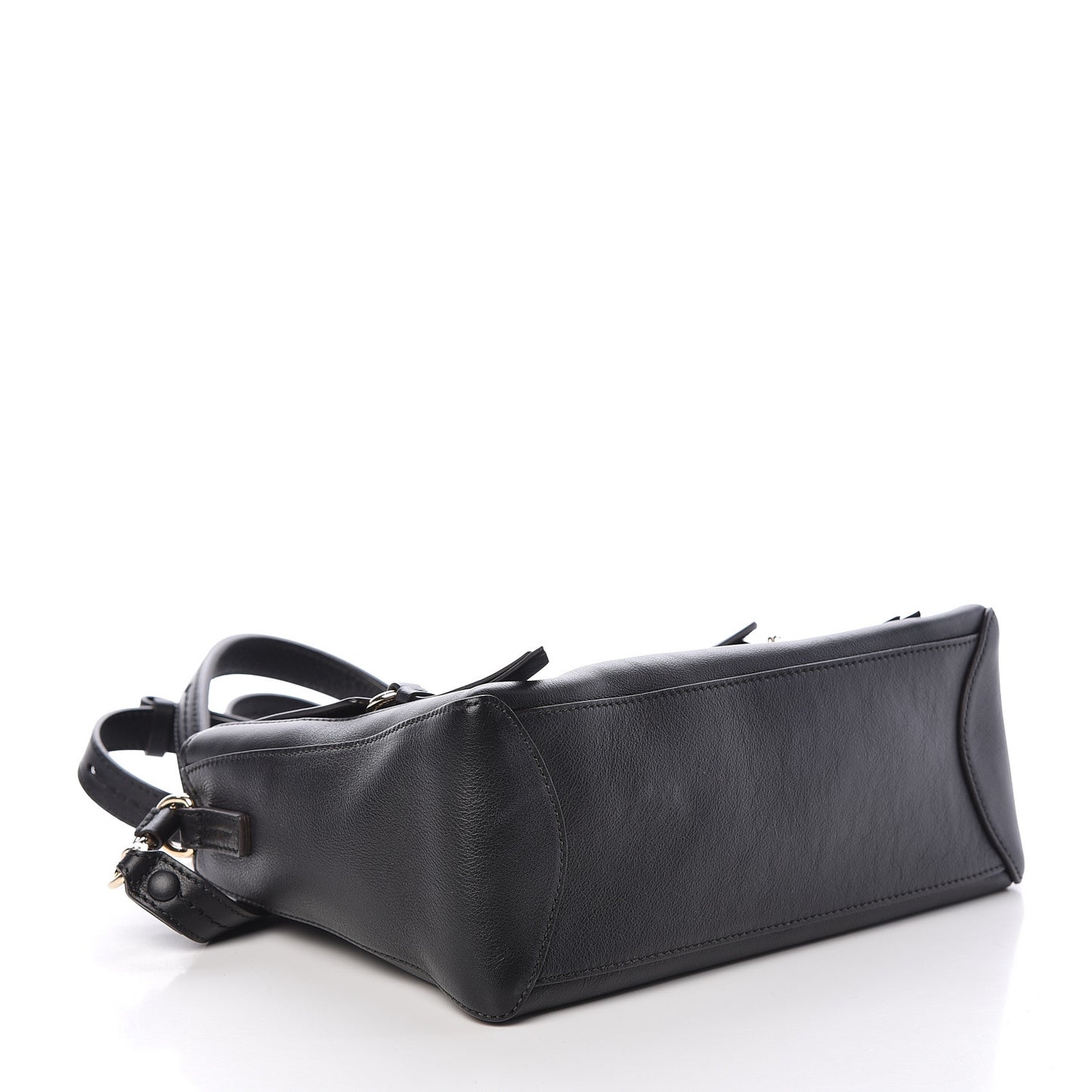 Calfskin Small Faye Day Shoulder Bag Black
