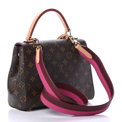 Louis Vuitton Monogram Cluny BB Bordeaux Fuchsia 2 of 4