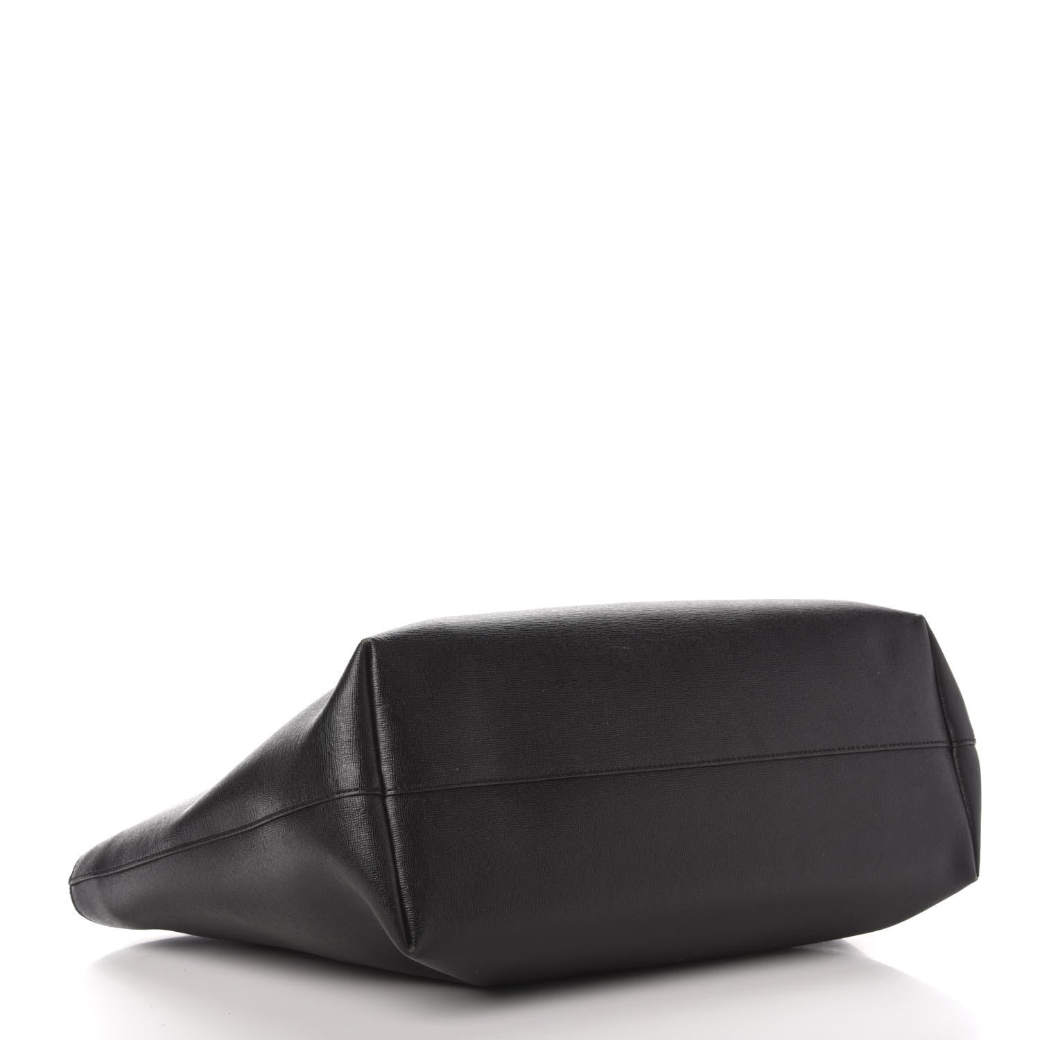 Fendi Vitello Elite Cuoio Monster Buggies Medium Roll Tote Black Multicolor Blue Cobalto 4 of 15