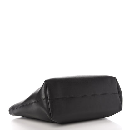 Fendi Vitello Elite Cuoio Monster Buggies Medium Roll Tote Black Multicolor Blue Cobalto 4 of 15
