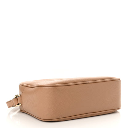Gucci Pebbled Calfskin Small Soho Disco Bag Camelia 4 of 11