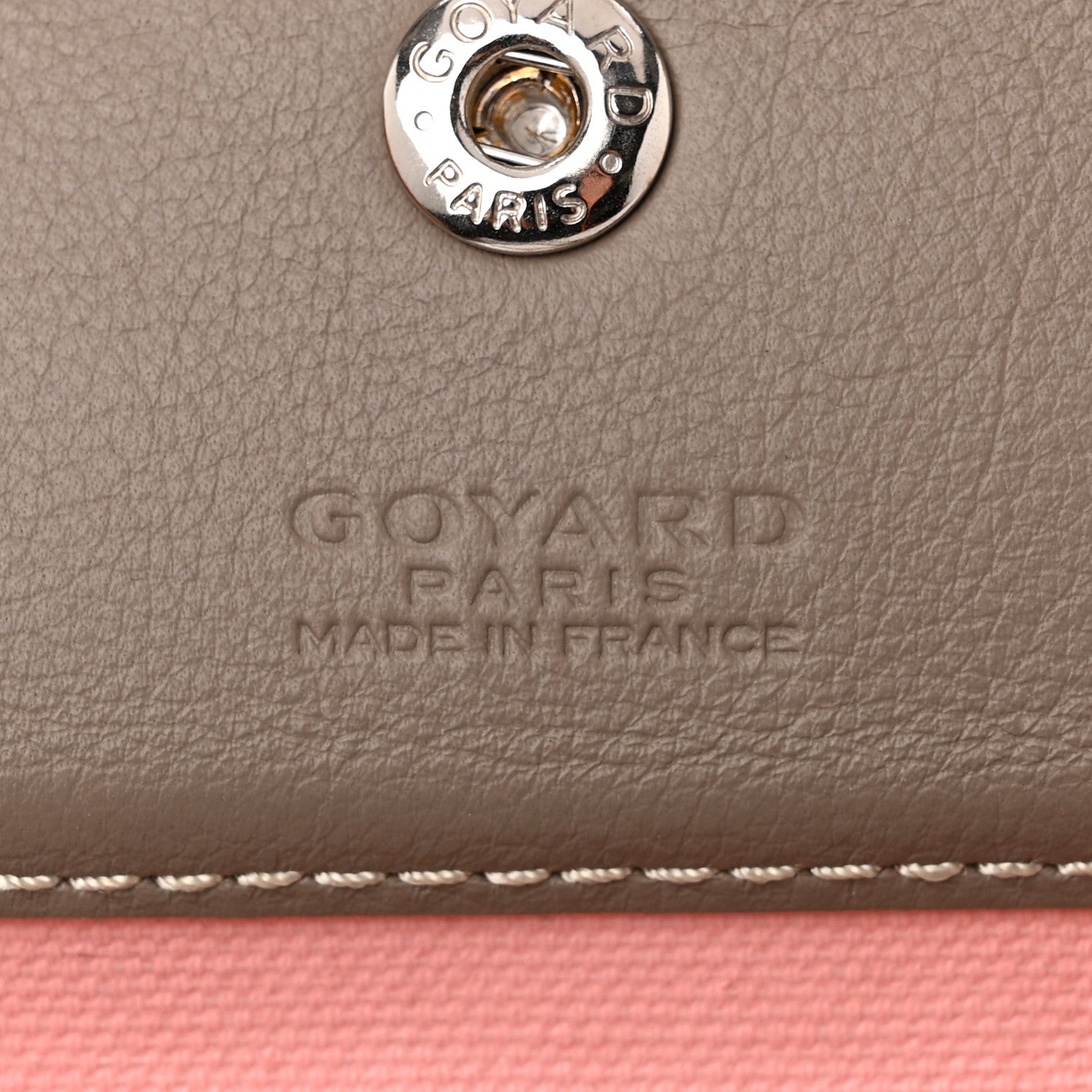 Goyard Goyardine Saint Louis Claire Voie GM Grege Powder Pink 7 of 11