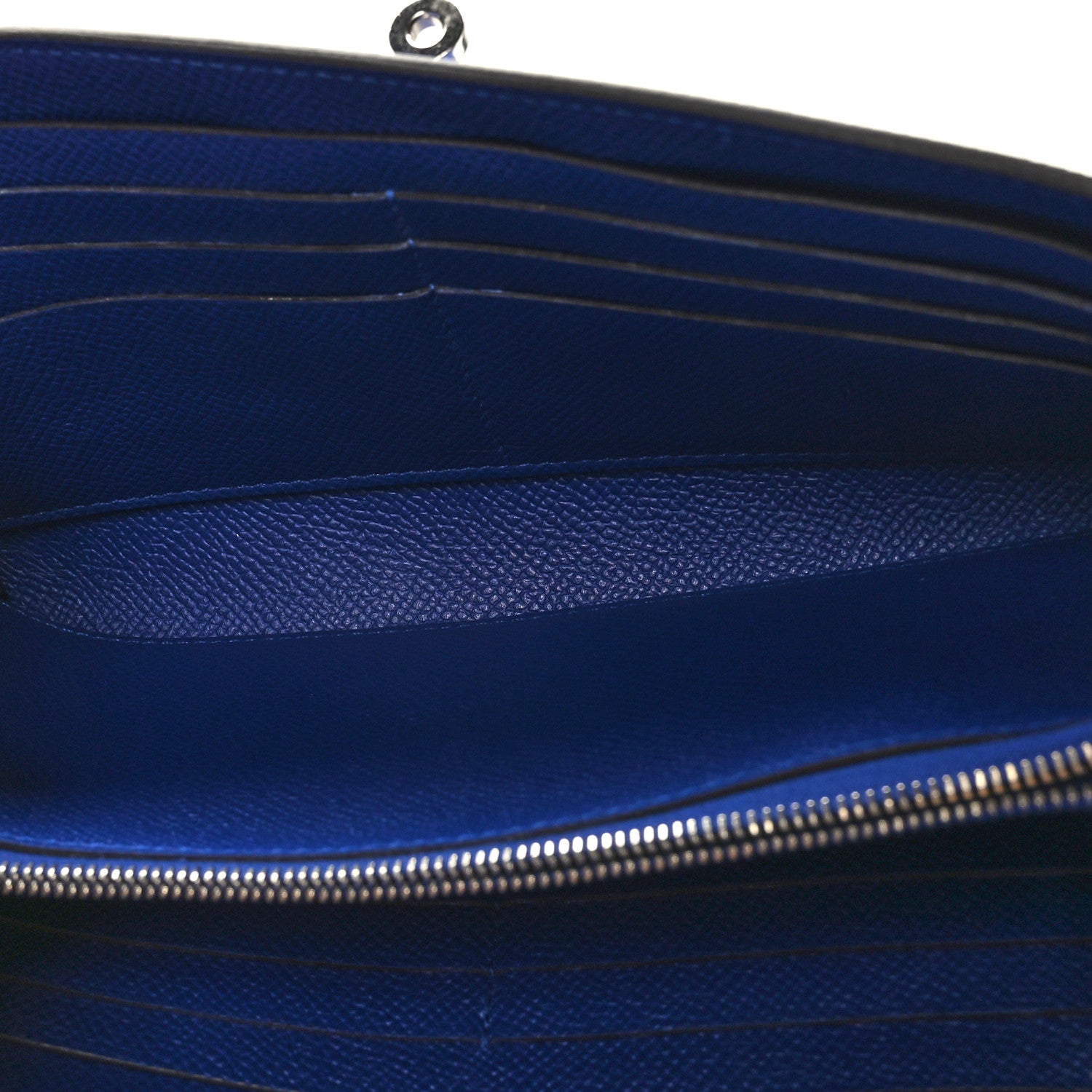 Hermes Epsom Kelly Longue Wallet Bleu Electrique 5 of 10