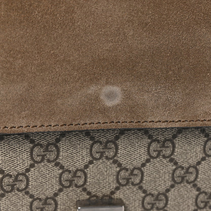 Gucci GG Supreme Monogram Small Dionysus Shoulder Bag Taupe 12 of 13