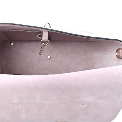 Valentino Garavani Calfskin Small Rockstud All Over Demilune Double Handle Satchel Lipstick 5 of 8