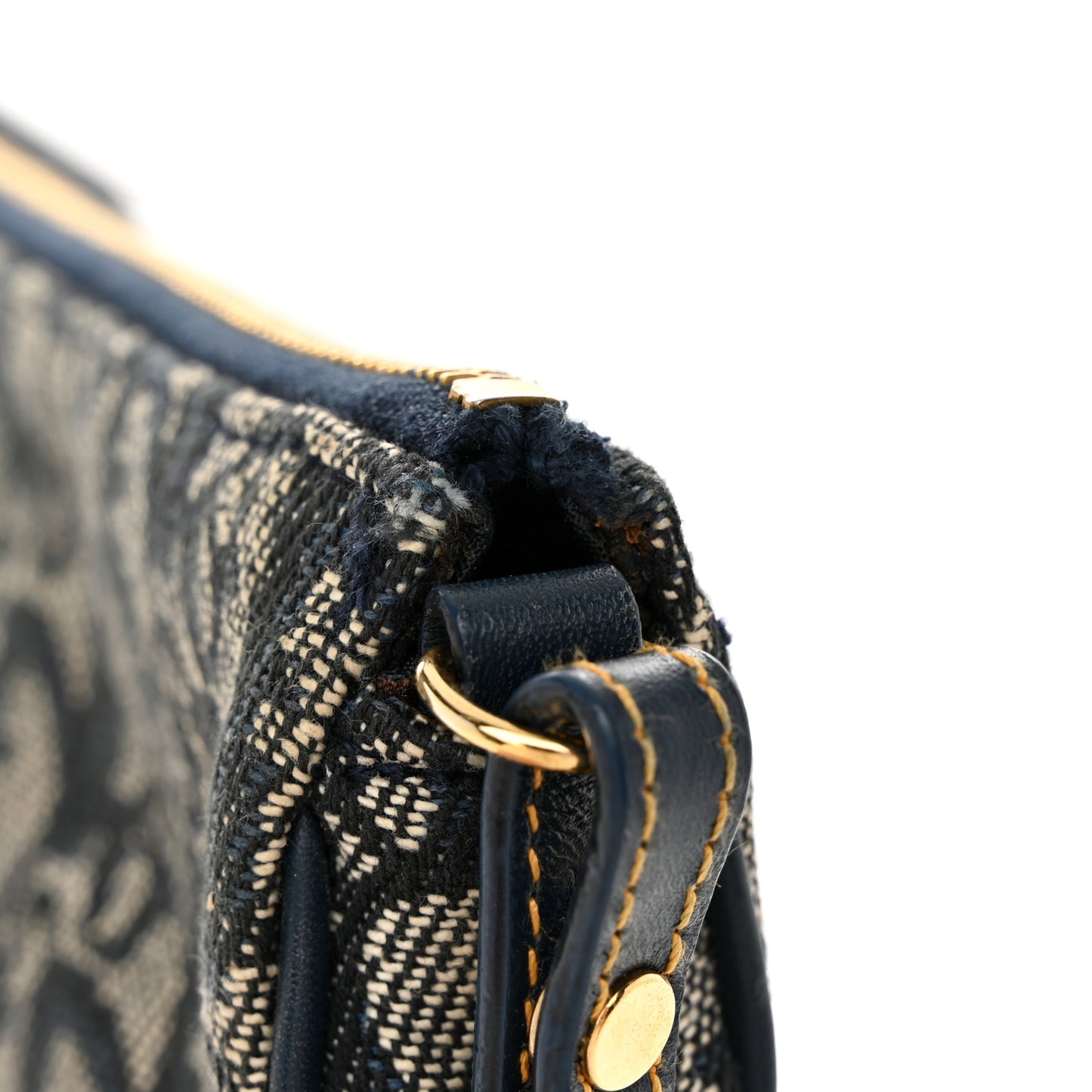 Monogram Mini Saddle Pochette Navy