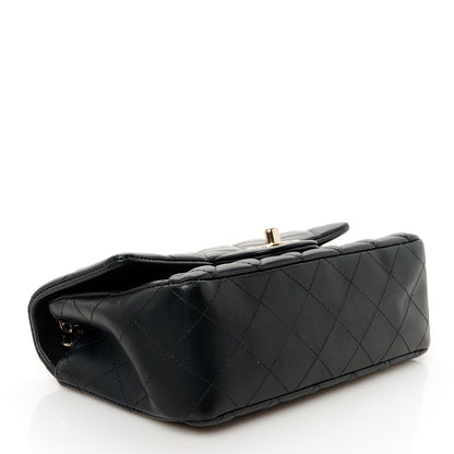 Chanel Lambskin Quilted Mini Rectangular Flap Black 4 of 11