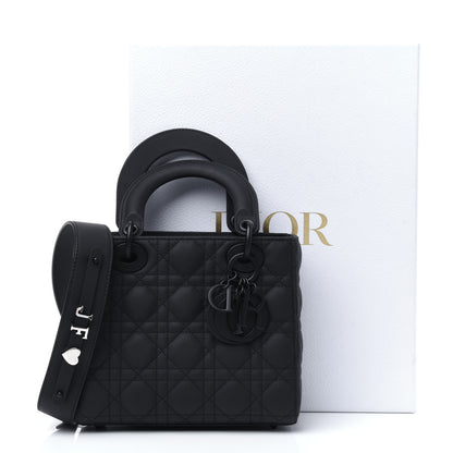 Christian Dior Ultra Matte Calfskin Cannage Small My ABCDior Lady Dior Black 14 of 14