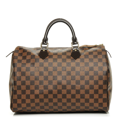 Louis Vuitton Damier Ebene Speedy 35 1 of 6
