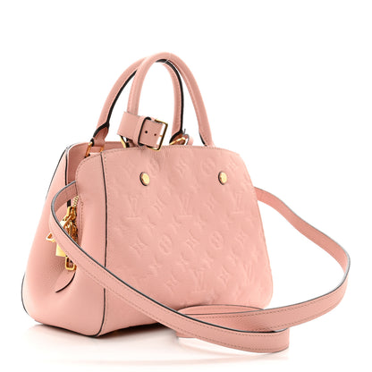 Louis Vuitton Empreinte Montaigne BB Rose Poudre 3 of 9