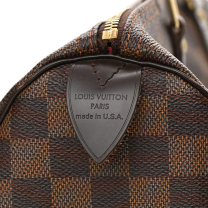 Louis Vuitton Damier Ebene Speedy 35 6 of 10