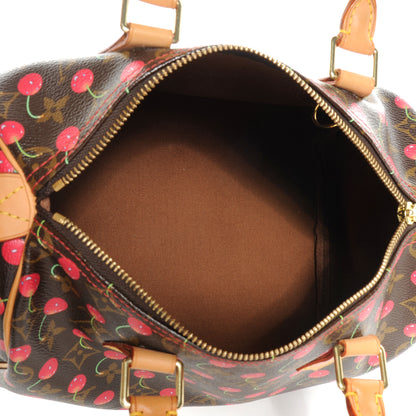 Louis Vuitton Monogram Cerises Speedy 25 5 of 8