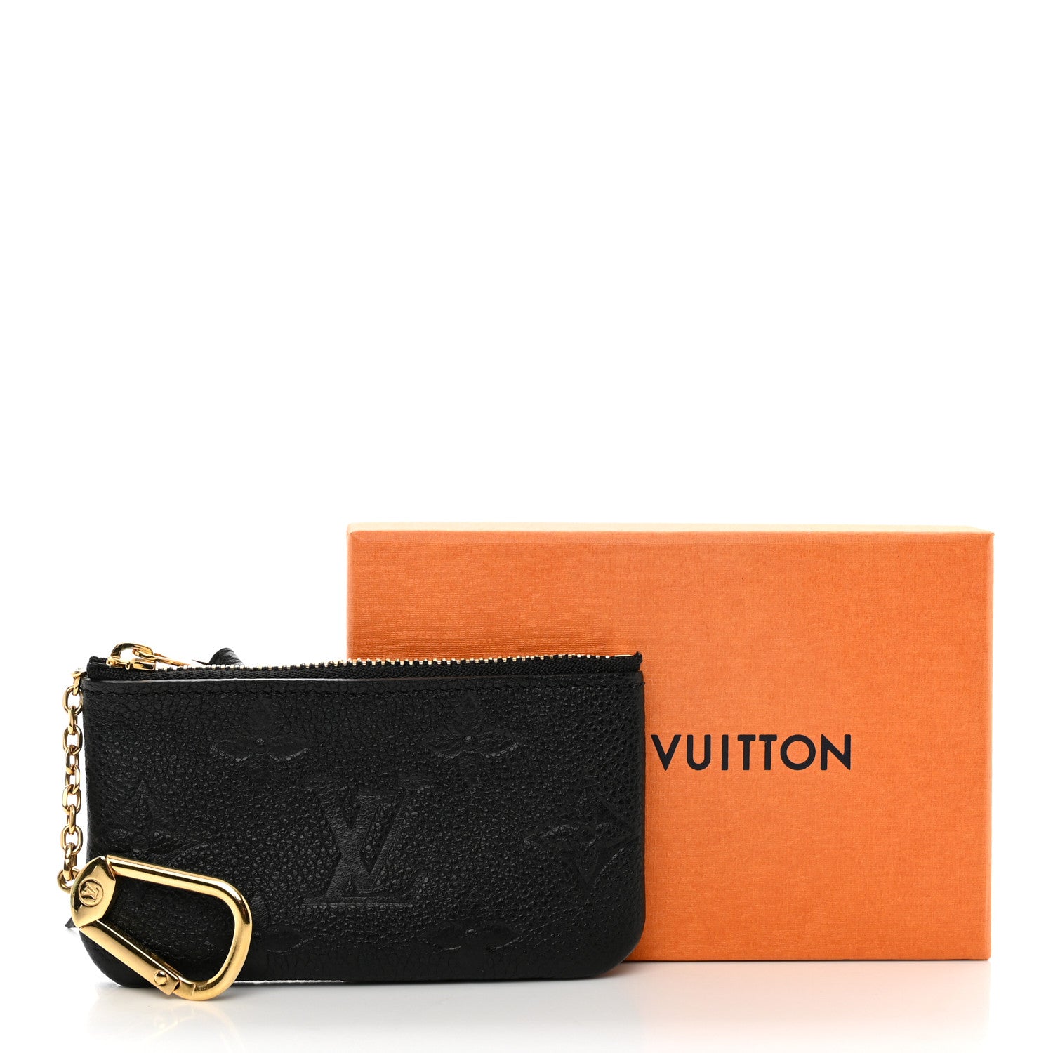 Louis Vuitton Empreinte Monogram Giant Key Pouch Black 9 of 9