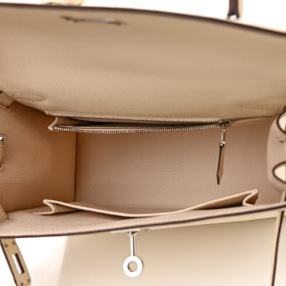 Hermes Epsom Kelly Sellier 25 Nata 6 of 11