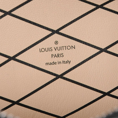 Louis Vuitton Calfskin Petite Malle Soft MM Black 6 of 7