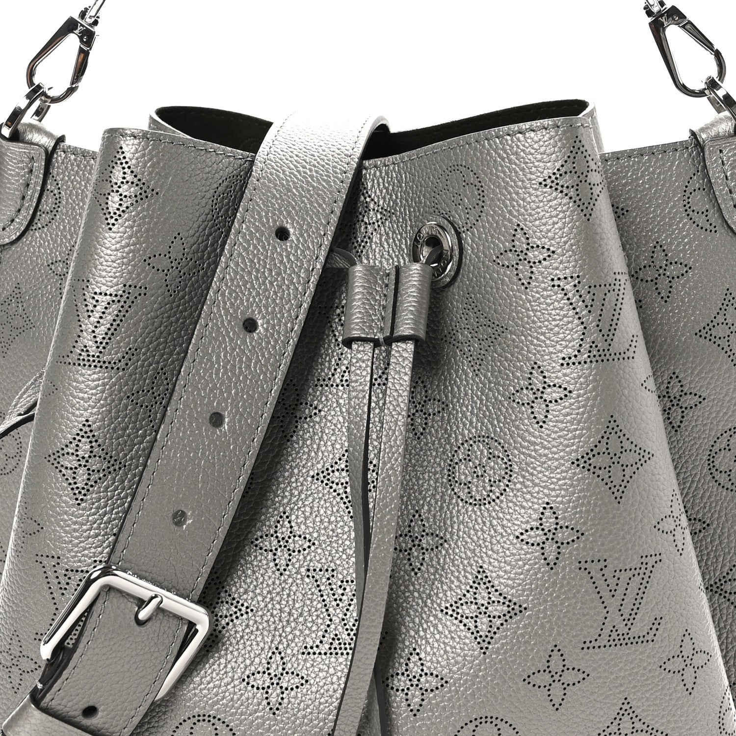 Louis Vuitton Metallic Mahina Muria Gris Souris 6 of 8