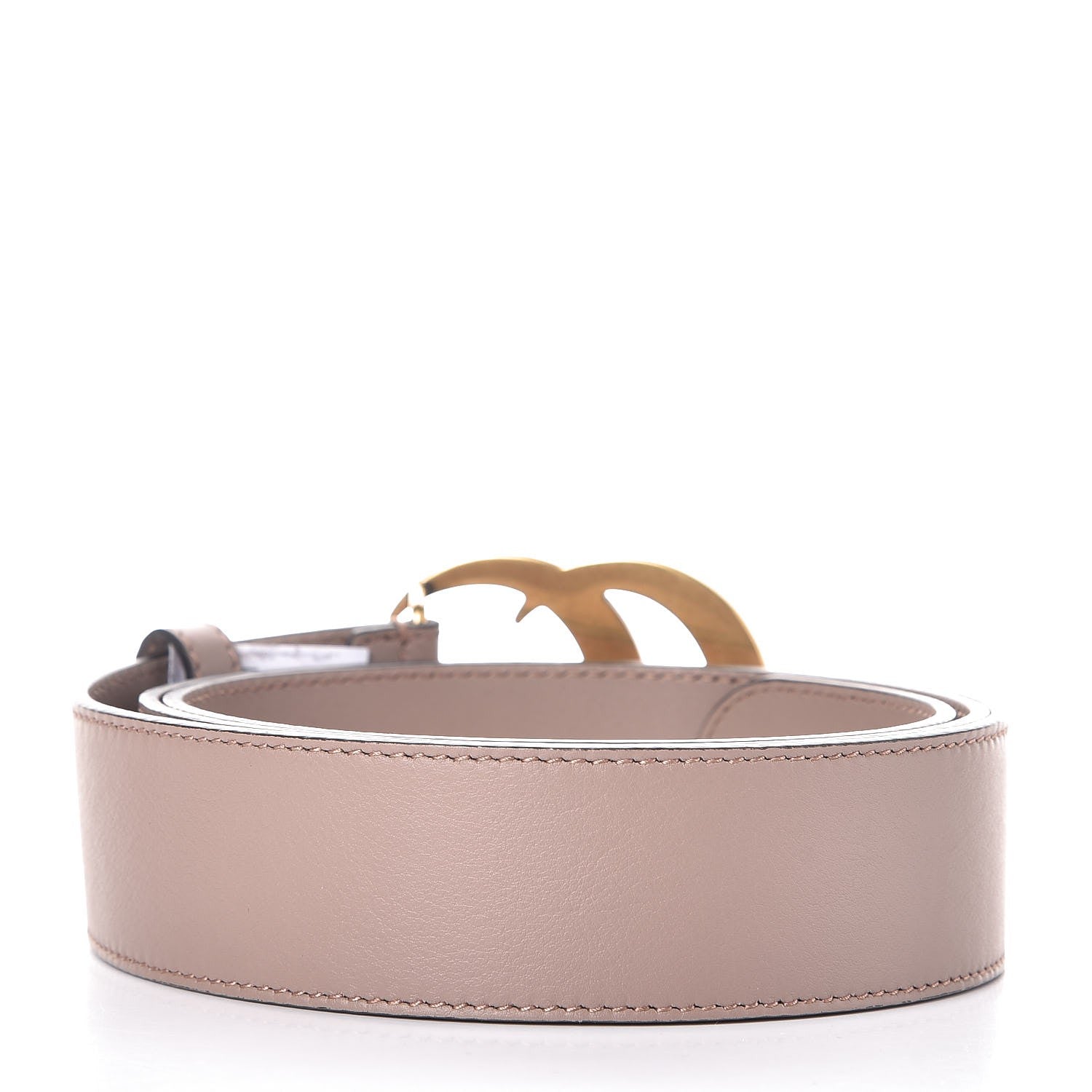 Gucci Calfskin Double G 40mm Belt 105 42 Porcelain Rose 3 of 6