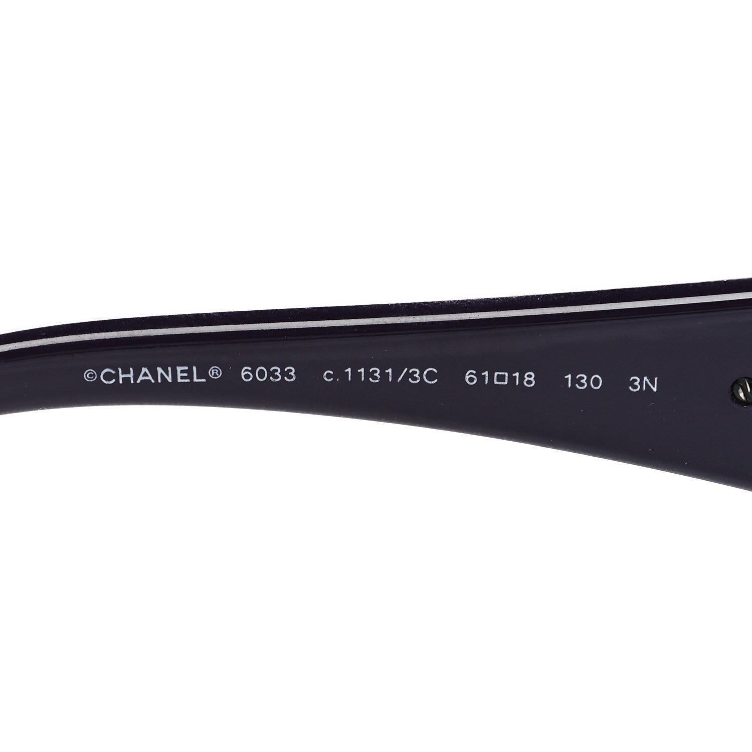 Chanel CC Sunglasses 6033 Purple 5 of 7