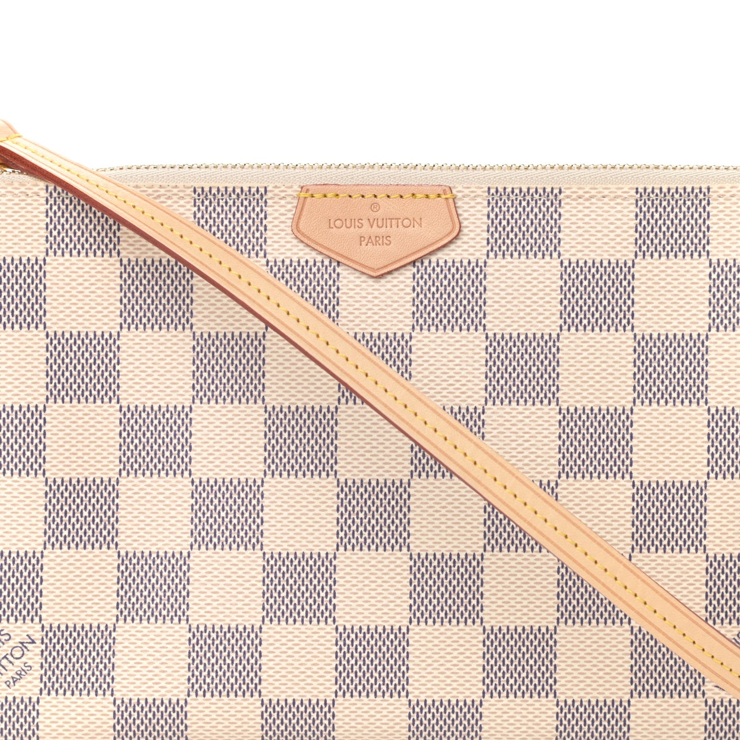 Damier Azur Double Zip Pochette
