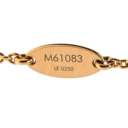 Louis Vuitton Essential V Necklace Gold 5 of 8