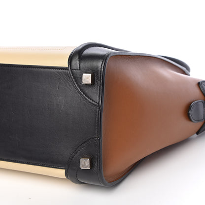 Celine Smooth Calfskin Micro Tri-Color Luggage Brown 16 of 16