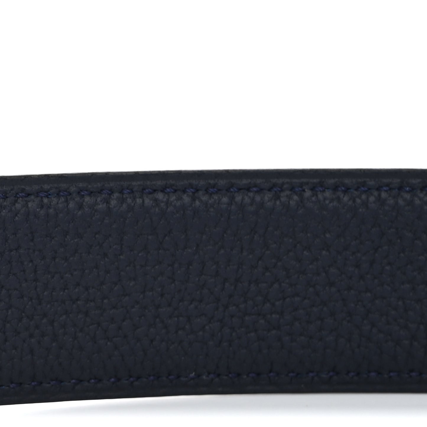 Box Togo 32mm Guilloche H Belt 90 36 Black Bleu Nuit
