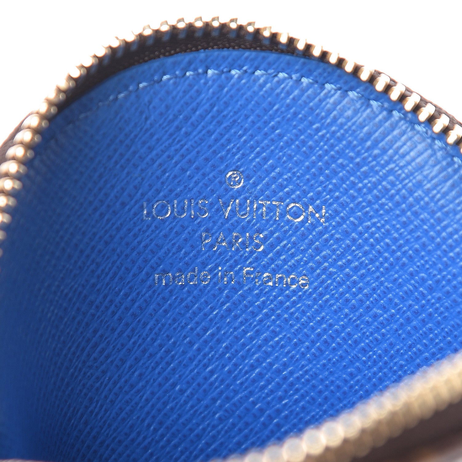 Louis Vuitton Monogram 2019 Christmas Animation Round Coin Purse Blue 6 of 8