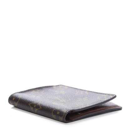 Louis Vuitton Monogram Mens Porte-Billets 3 Card Billfold Wallet 4 of 11