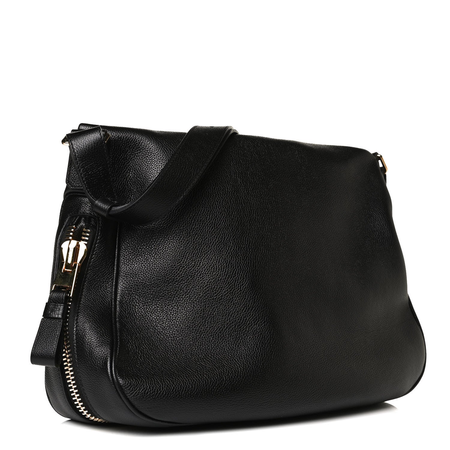 Tom Ford Grained Calfskin Large Jennifer Black 2 of 10