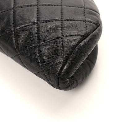 Chanel Lambskin Quilted Timeless Clutch Black 10 of 11