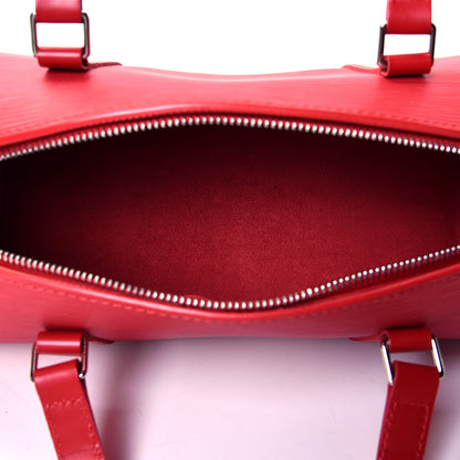 Louis Vuitton Epi Soufflot Castillan Red 4 of 4