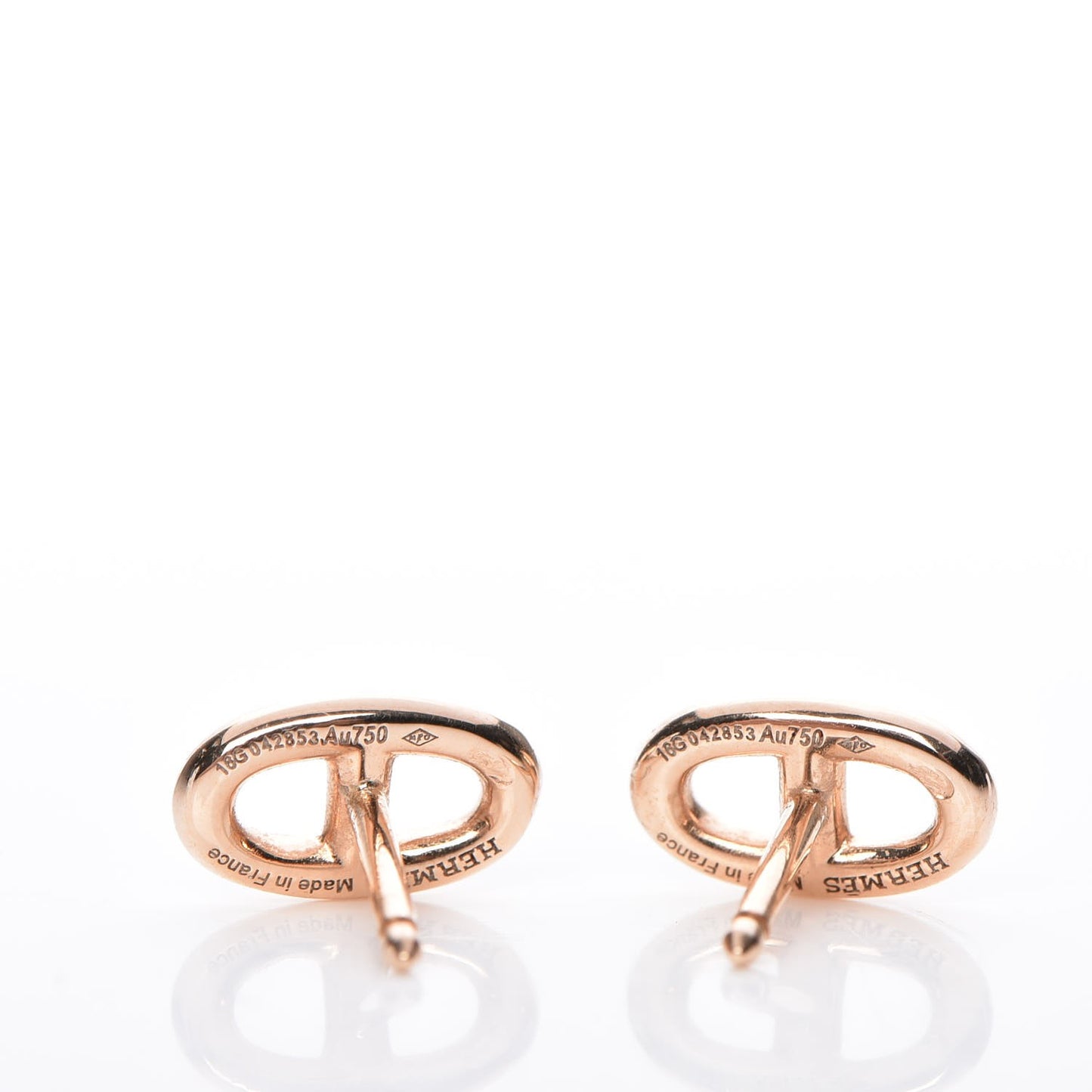 18K Rose Gold TPM Farandole Stud Earrings