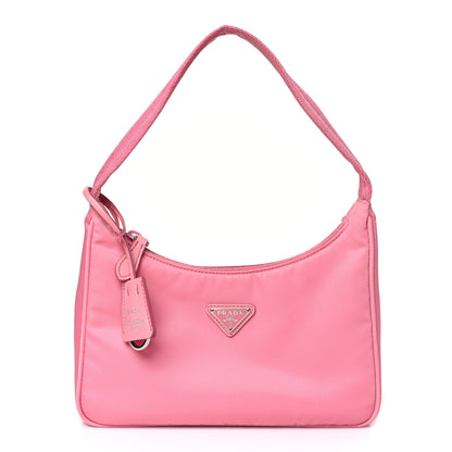 Prada Tessuto Nylon Mini Re-Edition 2000 Bag Begonia 1 of 8