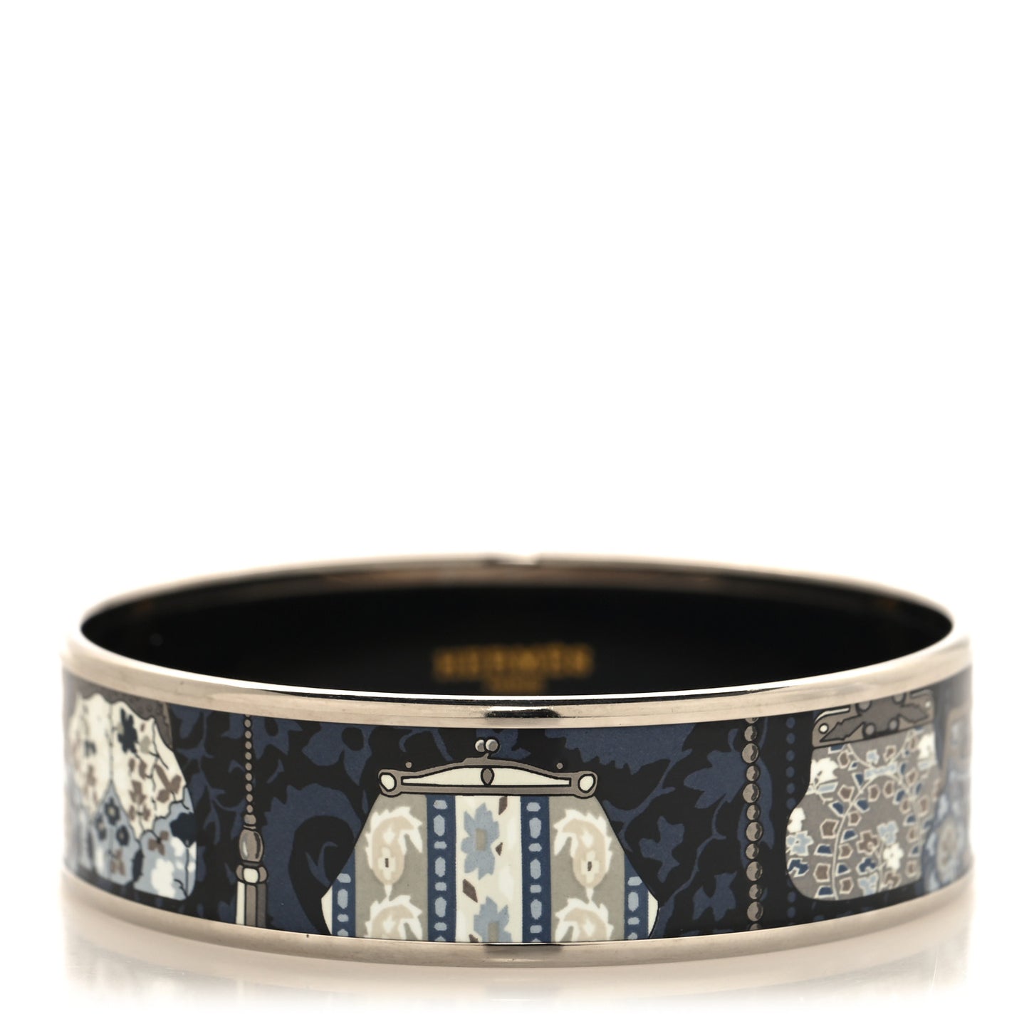 Enamel Printed Cachemire de Tamara Wide Bracelet 62