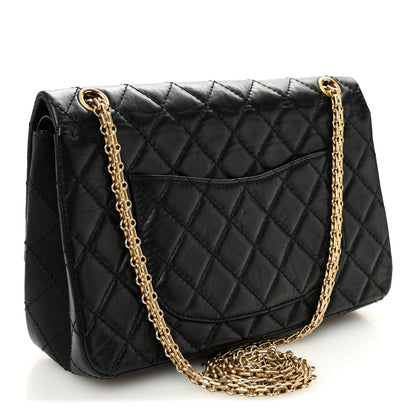 Chanel Aged Calfskin Quilted 2.55 Reissue 226 Flap Black 3 of 10