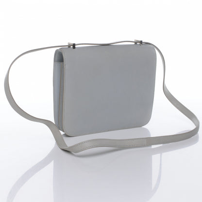 Hermes Box Leather Mini Constance Gris Pale 3 of 8
