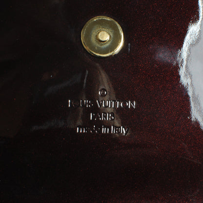 Louis Vuitton Patent Sobe Clutch Amarante 5 of 7