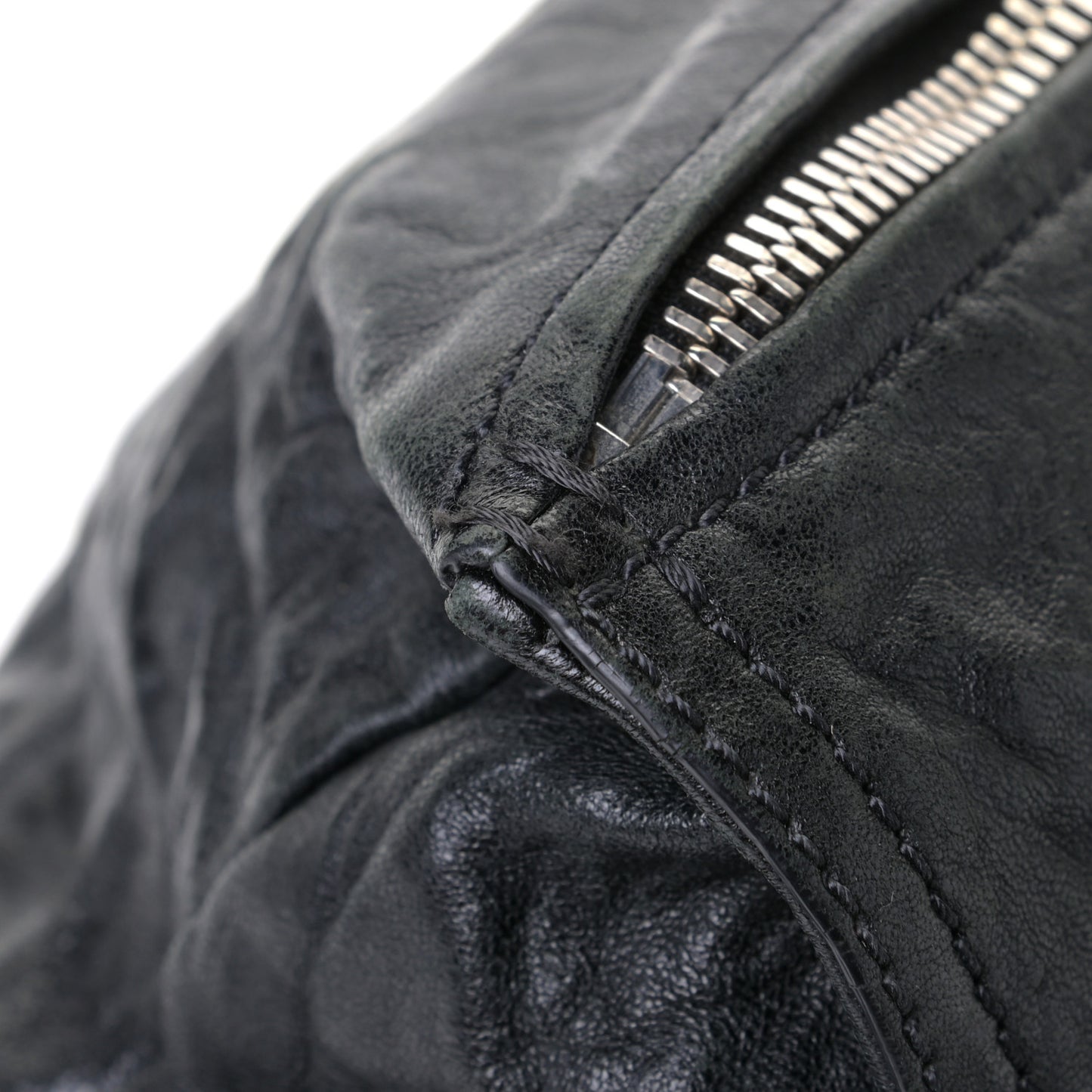 Tumbled Sheepskin Small Pandora Black