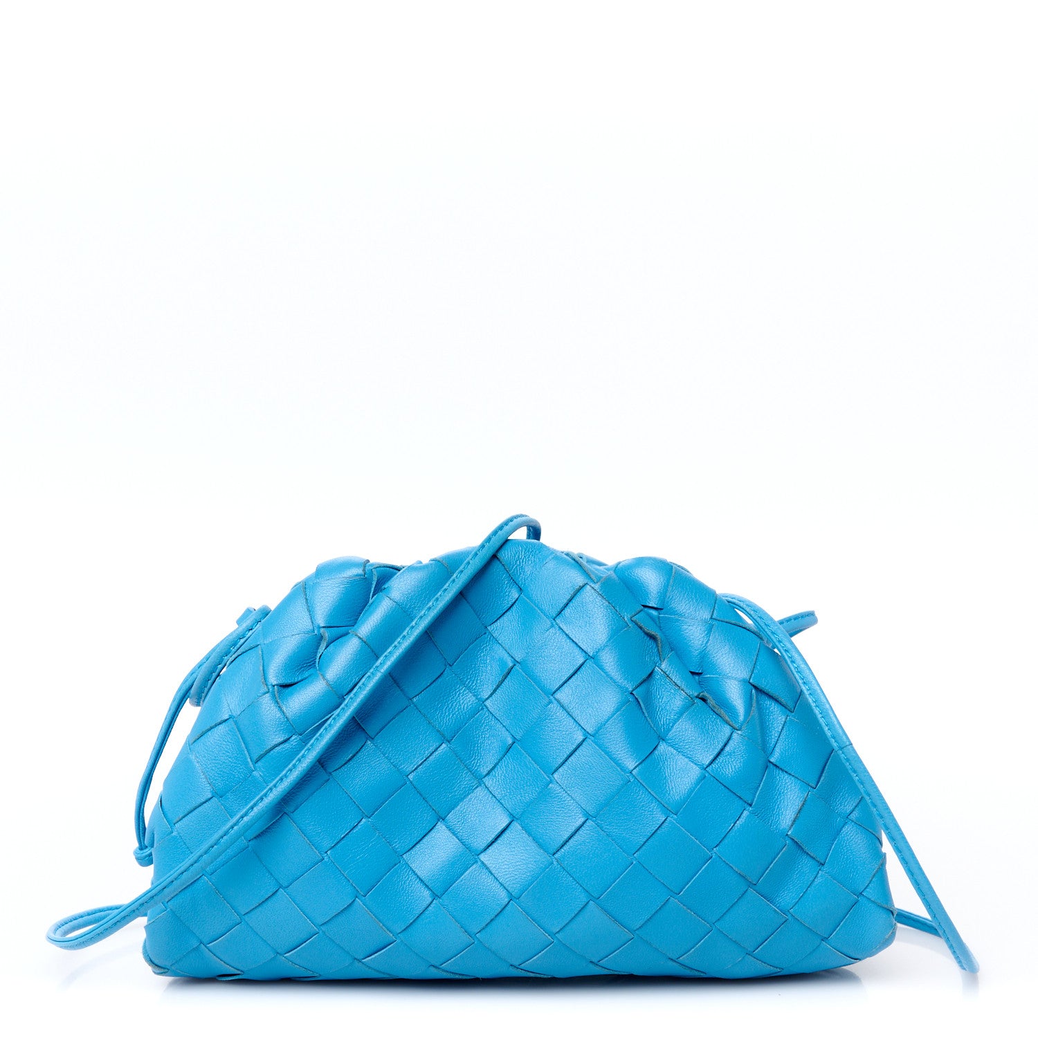 Bottega Veneta Nappa Intrecciato The Mini Pouch Swimming Pool 1 of 10