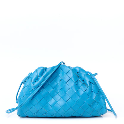 Bottega Veneta Nappa Intrecciato The Mini Pouch Swimming Pool 1 of 10