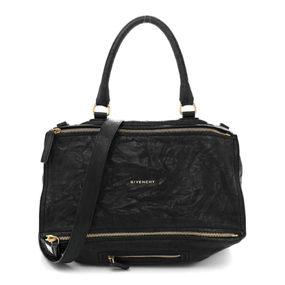 Givenchy Tumbled Sheepskin Large Pandora Black 1 of 11