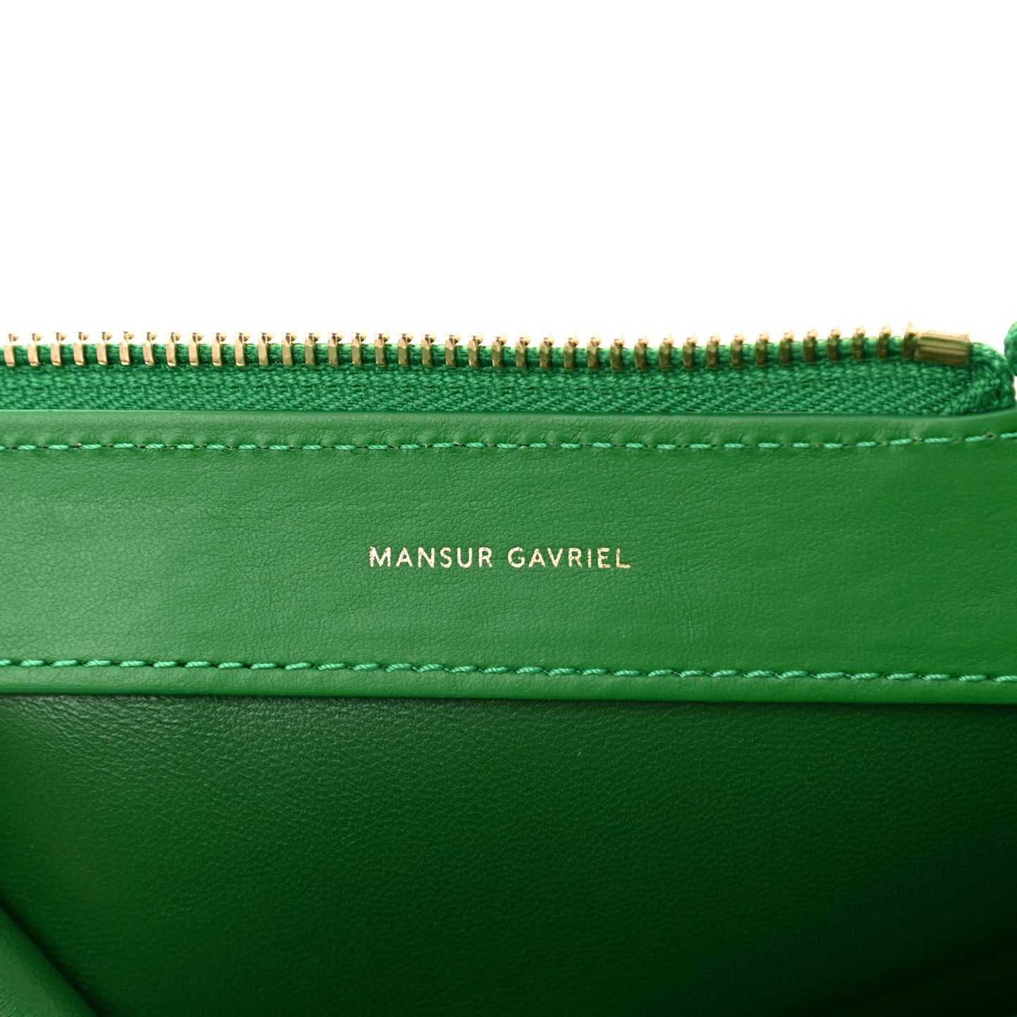 Smooth Calfskin M Frame Bag Grass