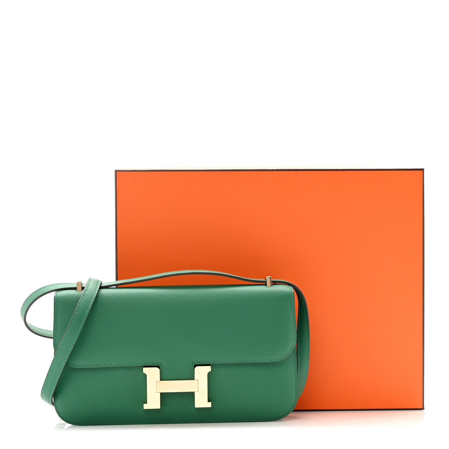Hermes Epsom Constance 1-Elan Vert Vertigo 1797906 – FASHIONPHILE