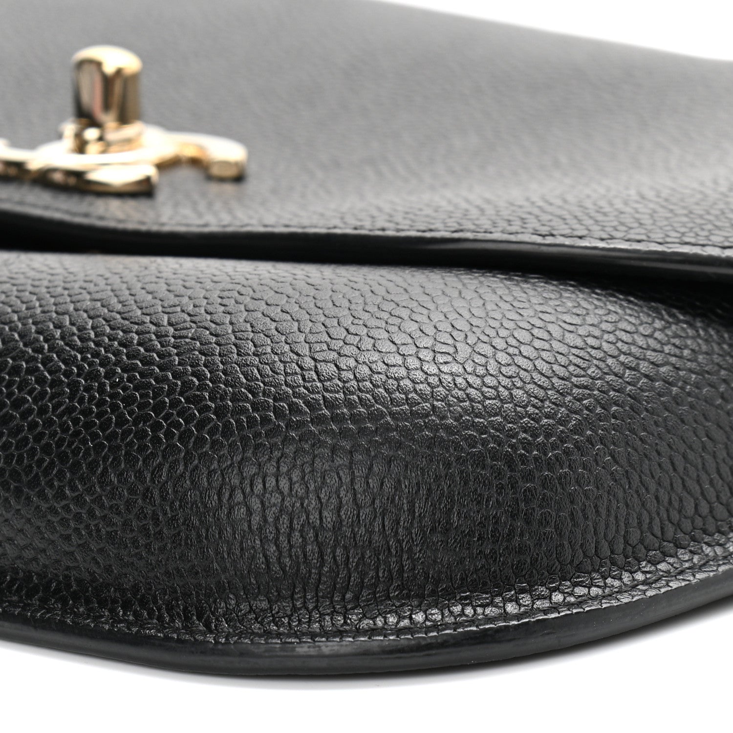 Chanel Caviar Mini Chain Flap Bag Black 7 of 10