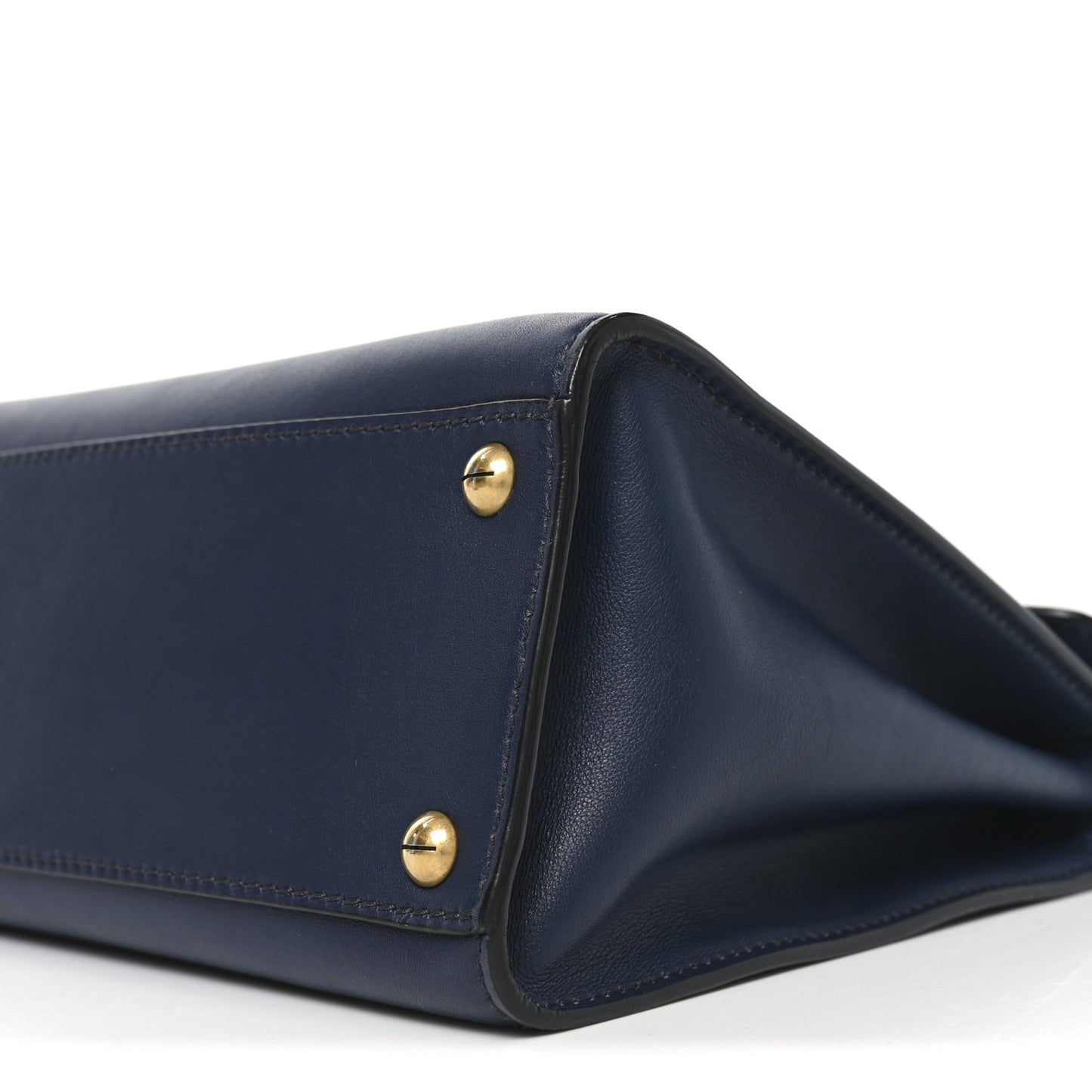 Calfskin Dioraddict Top Handle Navy Blue