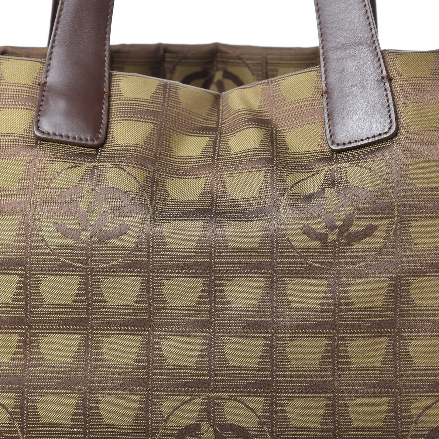 Nylon Medium Travel Tote Khaki
