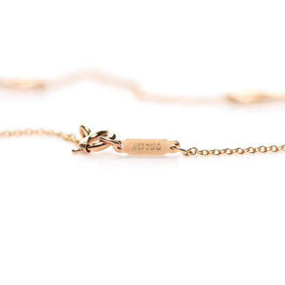 Tiffany 18K Rose Gold Infinity Endless Necklace 4 of 6