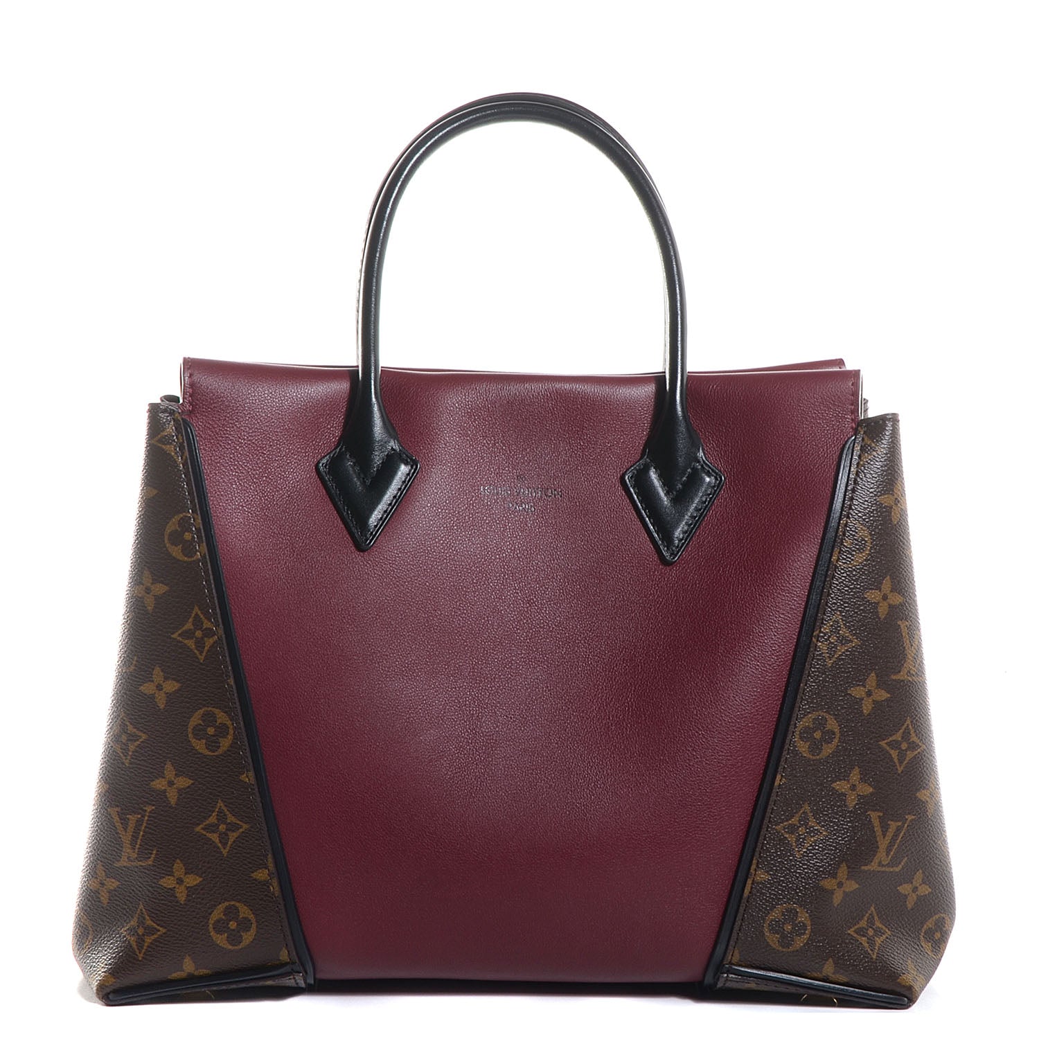Louis Vuitton Monogram Cuir Orfevre Tote W PM Prunille 1 of 8