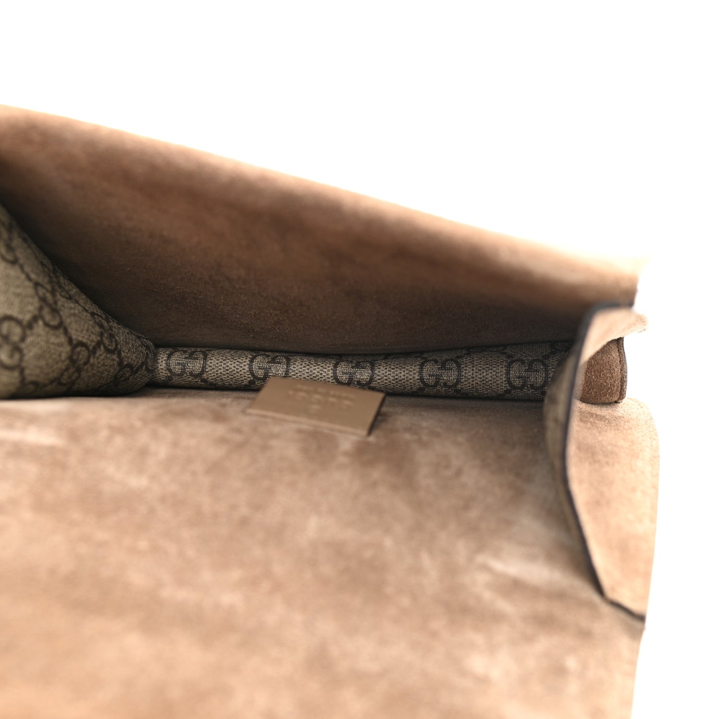 GG Supreme Monogram Mini Dionysus Shoulder Bag Taupe